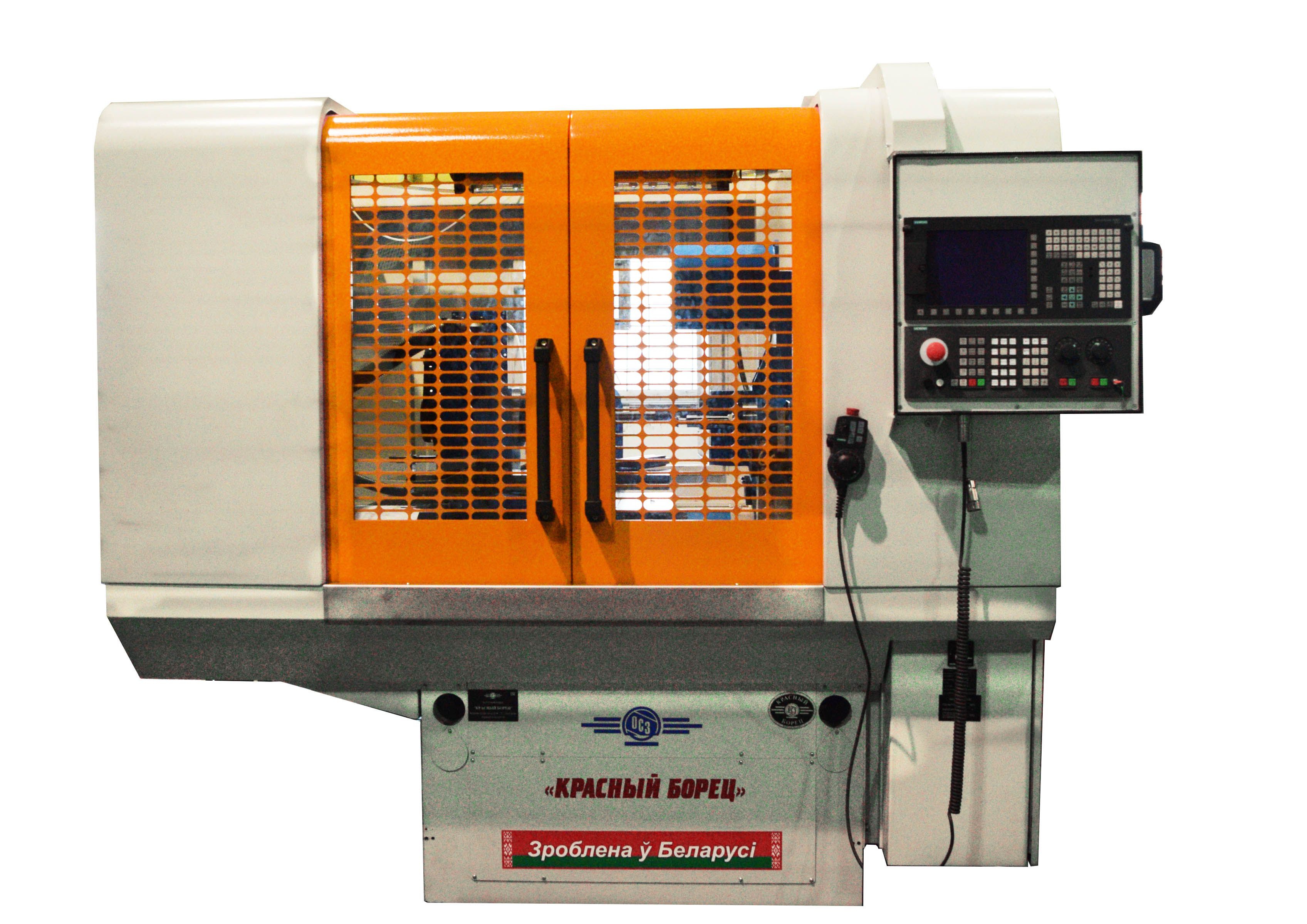 SEMI-AUTOMATIC INTERNAL GRINDING MACHINE WITH CNC WITH TWO FIXED SPINDLES AND A MOVABLE WORK HEAD  MODEL OSH-586.1.F3 version 02