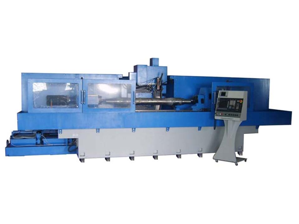 SEMIAUTOMATIC SPECIAL CIRCULAR GRINDING MACHINE  WITH CNC FOR  GRINDING  OF  MAIN AND ROD JOURNALS OF CRANKSHAFTS OSH-654 F3 