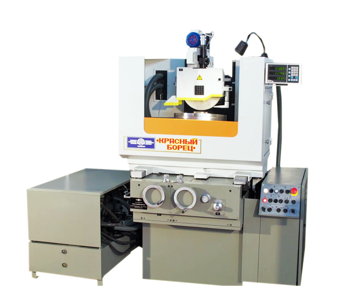 SURFACE GRINDING MACHINE WITH ROUND ROTARY INCLINABLE TABLE AND HORIZONTAL SPINDLE OSH-644