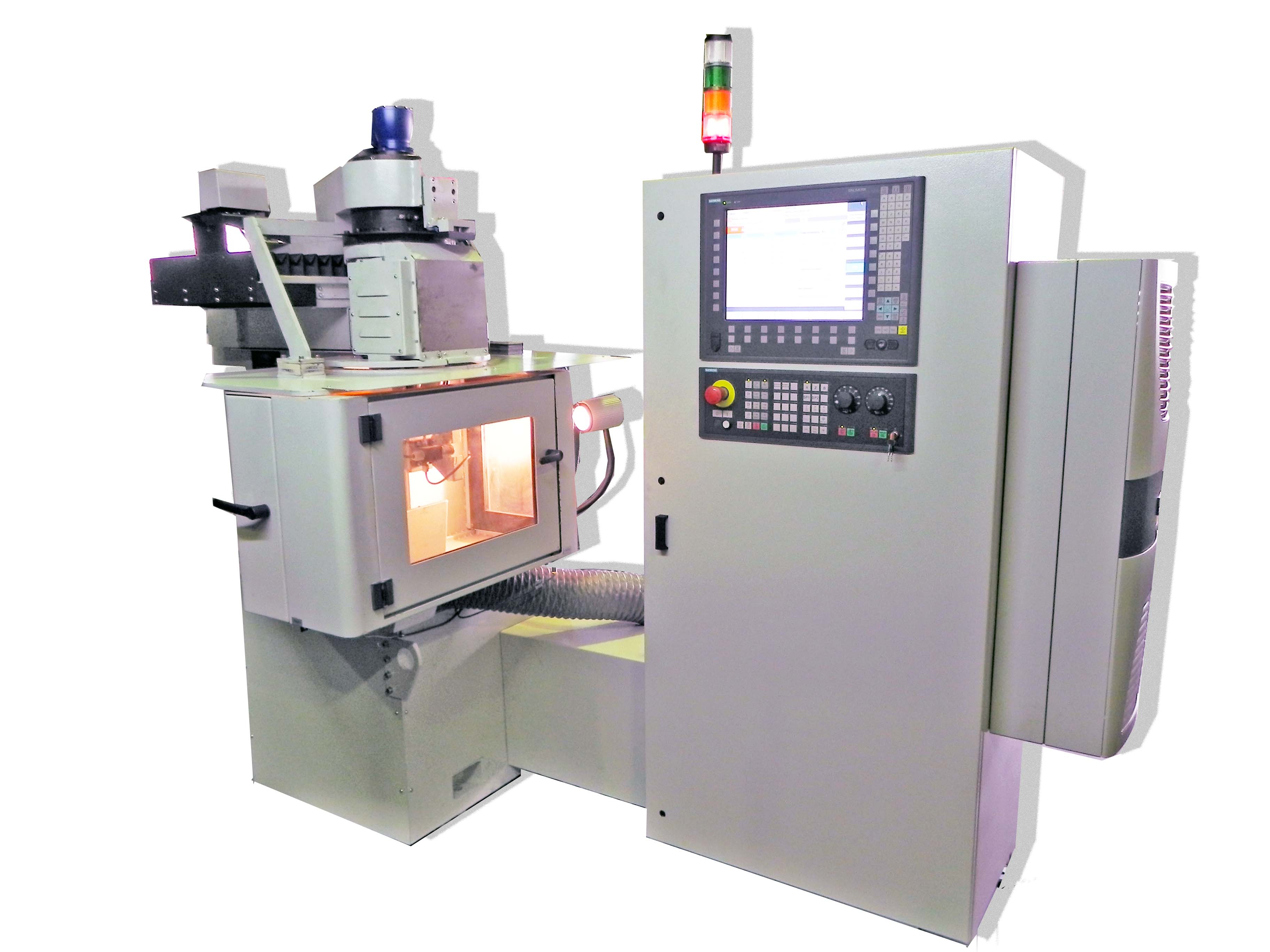 MACHINE FOR ABRASIVE GRINDING WHEELS PROFILING WITH CNC MODEL OSH-614