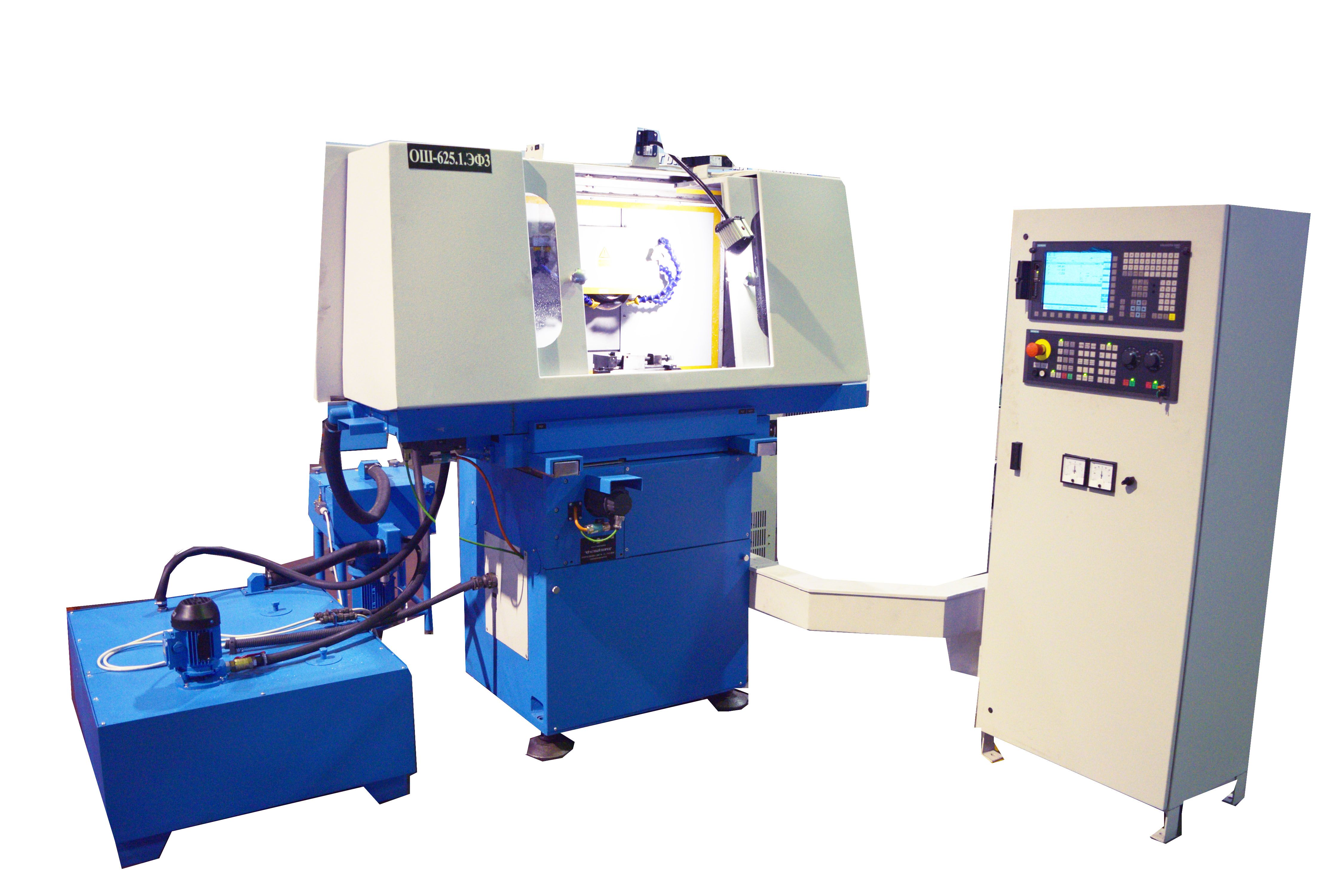SEMIAUTOMATIC MACHINE FOR DIAMOND-ELECTROCHEMICAL GRINDING  OF SLOTS WITH CNC OSH-625.1.EF3 