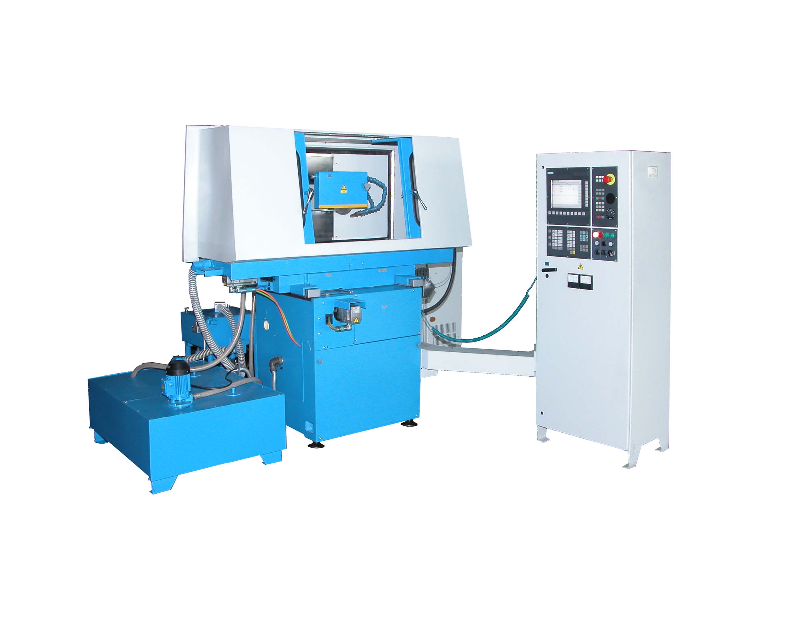 SEMIAUTOMATIC MACHINE FOR DIAMOND-ELECTROCHEMICAL GRINDING  OF SLOTS WITH CNC OSH-625EF3 