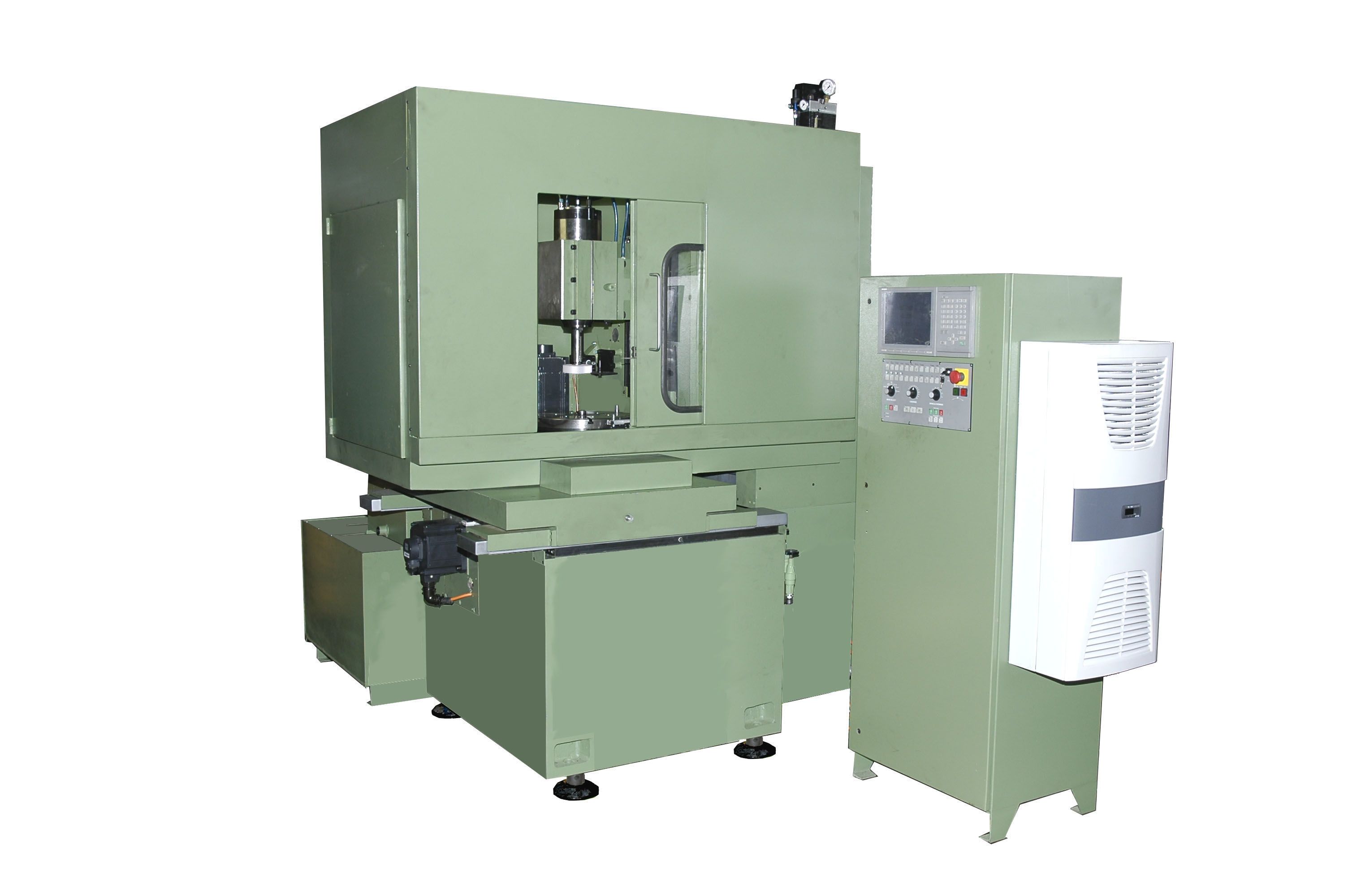 SEMIAUTOMATIC INTERNAL GRINDING MACHINE WITH ROUND TABLE AND VERTICAL SPINDLE WITH CNC MODEL OSH-623F3